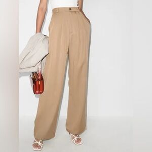 Reformation Mason High Waist Wide Leg Trouser